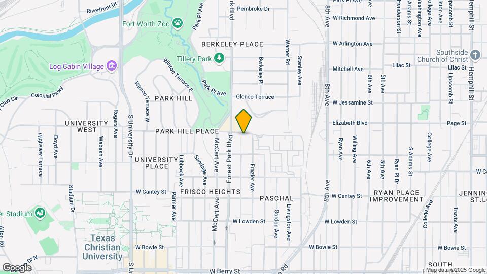 2213 Park Hill Dr Map and Location Details