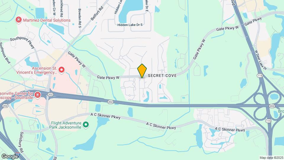 4109 Crownwood Dr Map and Location Details