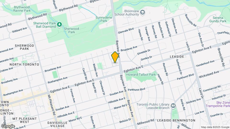 710-730 ROEHAMPTON Ave Map and Location Details