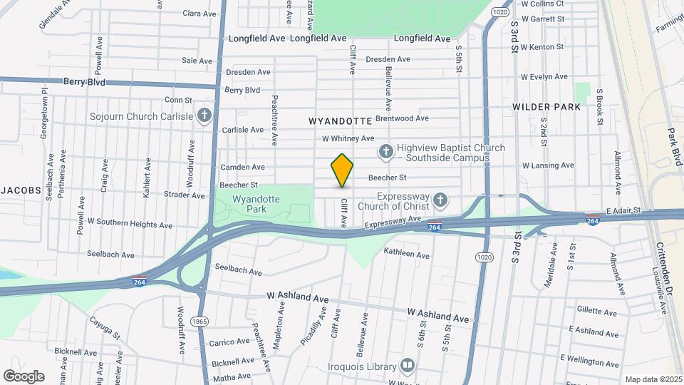 911 W Florence Ave Map and Location Details