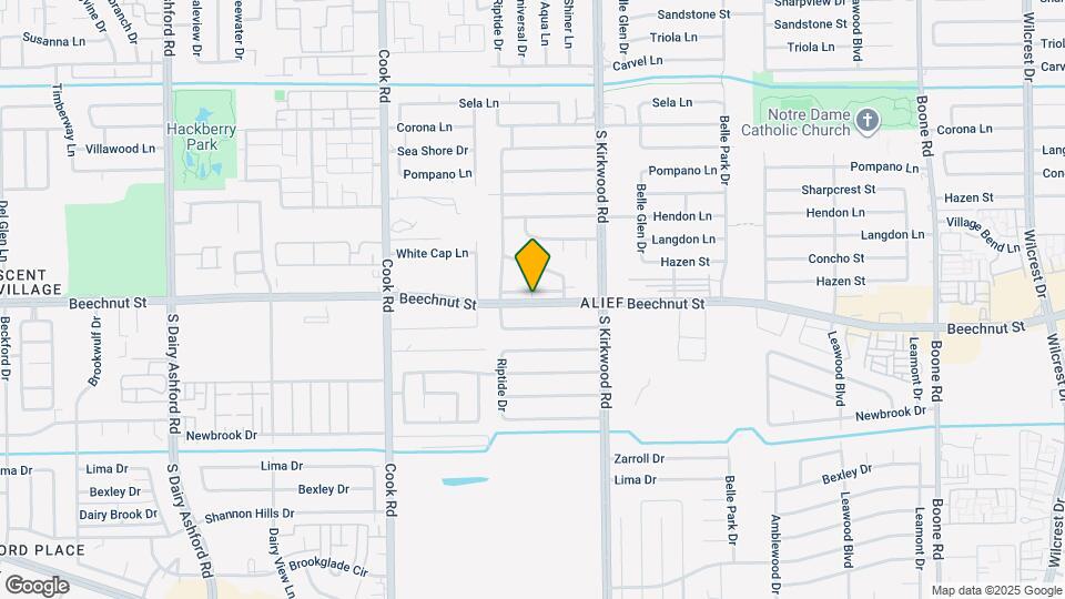 12052 Beechnut St Map and Location Details
