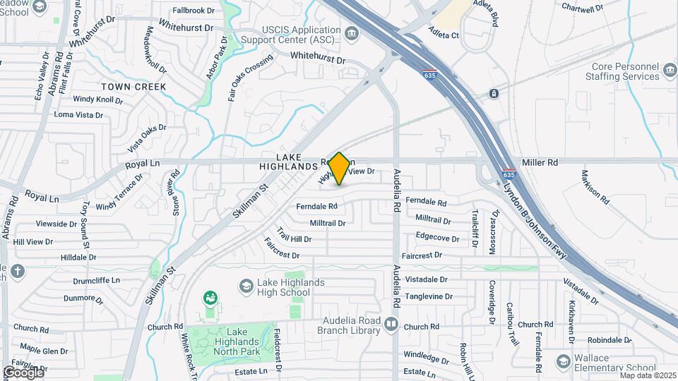 9516 Summerhill Ln Map and Location Details