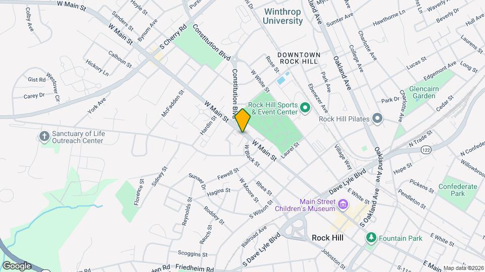 437 W Main St Map and Location Details