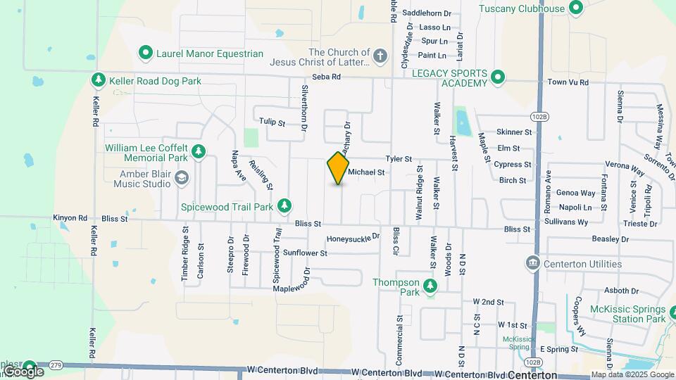 669 Zachary Dr Map and Location Details