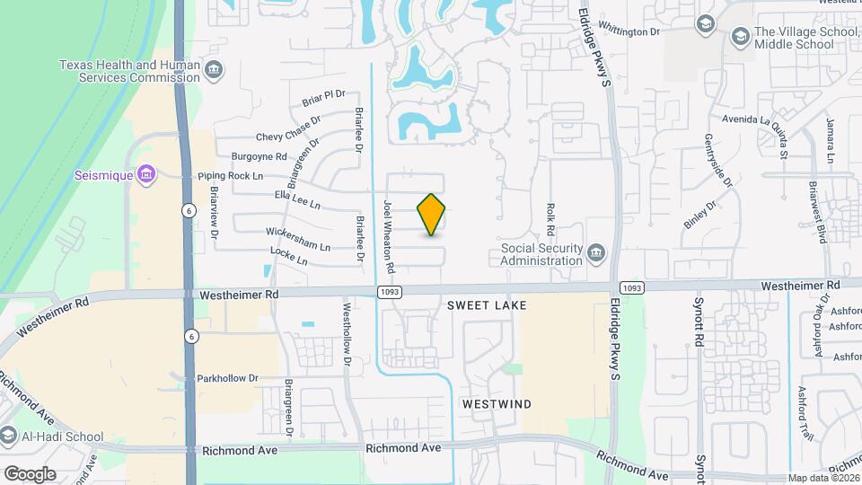 13722 Wickersham Ln Map and Location Details