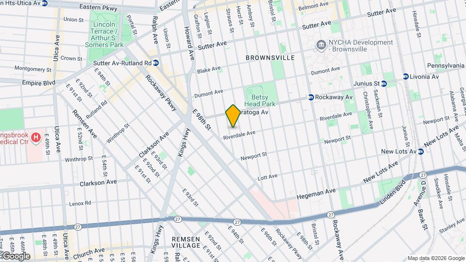 345 Legion St Map and Location Details