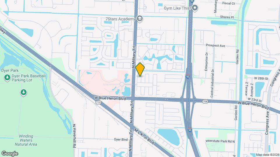 7436 44th Terrace N Map and Location Details