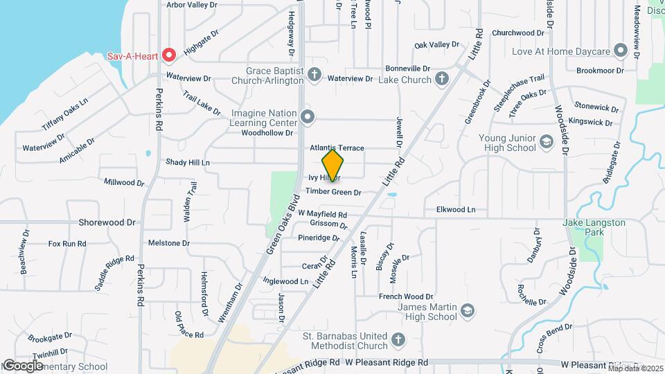 5411 Timber Green Dr Map and Location Details