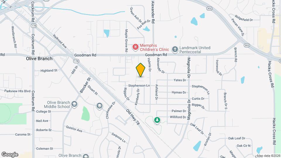 9912 Maury Cove Map and Location Details