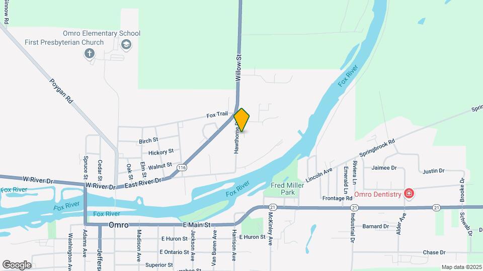 610 Hawthorne Dr, Unit 1 Map and Location Details