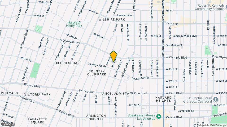 1043 3rd Ave Map and Location Details