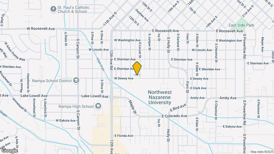 324 E Dewey Ave Map and Location Details