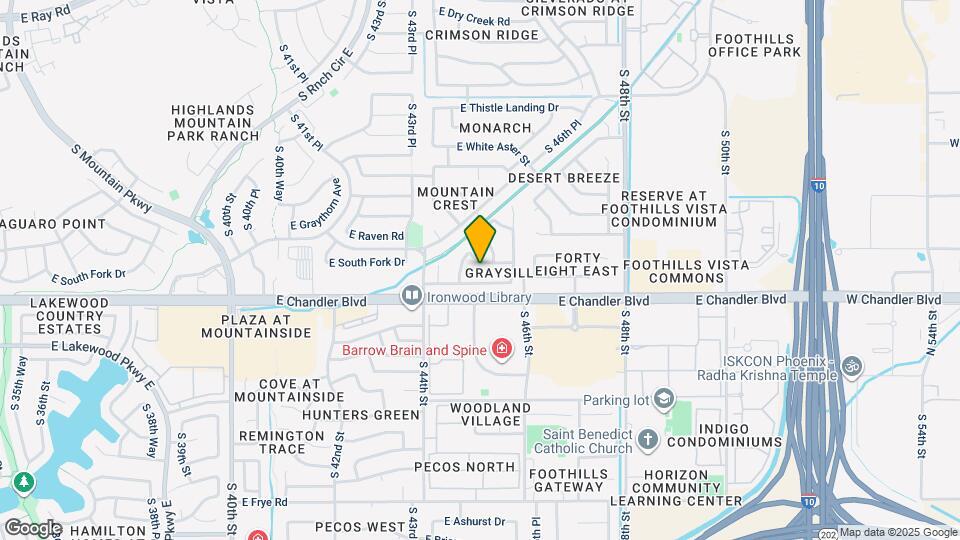4463 E South Fork Dr Map and Location Details