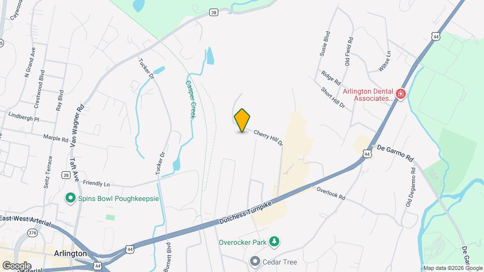 1701 Cherry Hill Dr Map and Location Details