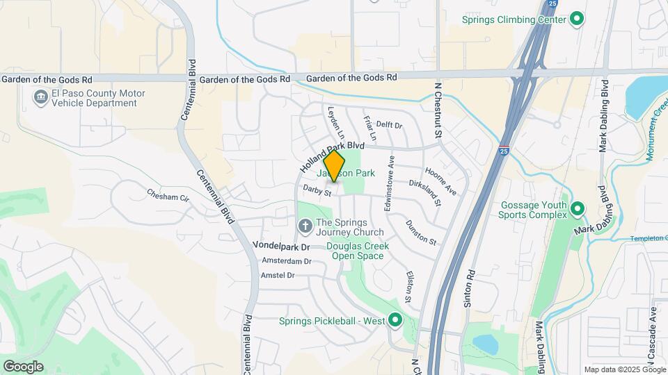 1116 Darby St Map and Location Details