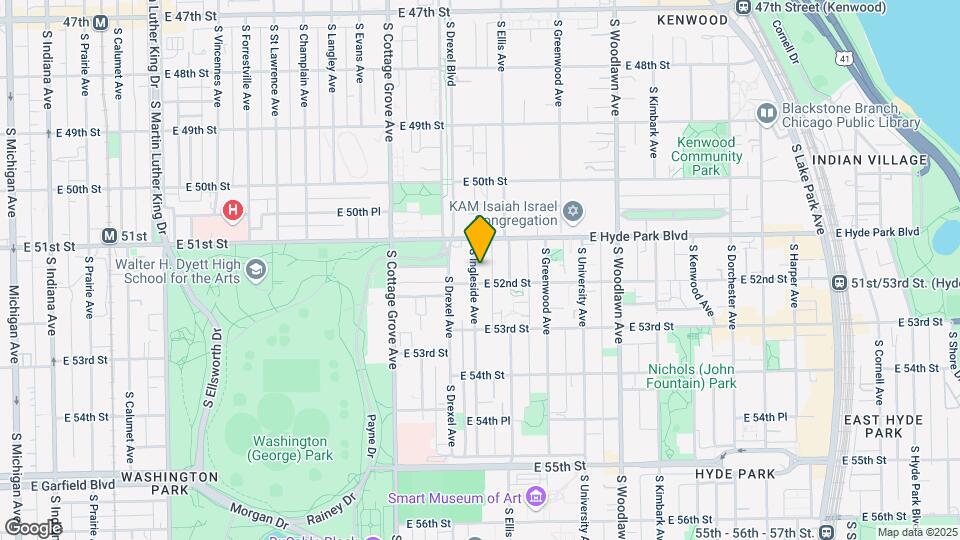 5129-5131 S Ingleside Ave Map and Location Details