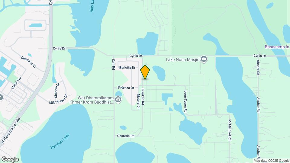 2782 Narcoossee Cmns Wy Map and Location Details