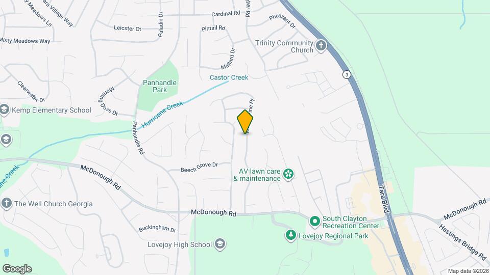 11045 Knotty Pine Pl Map and Location Details