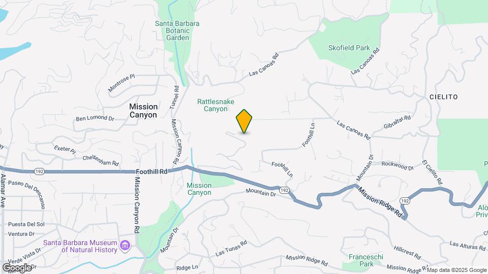 2360 Foothill Rd Map and Location Details