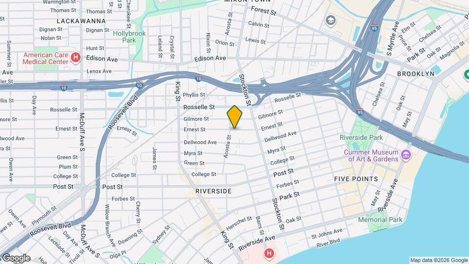 2554 Ernest St, Unit 2554 Map and Location Details