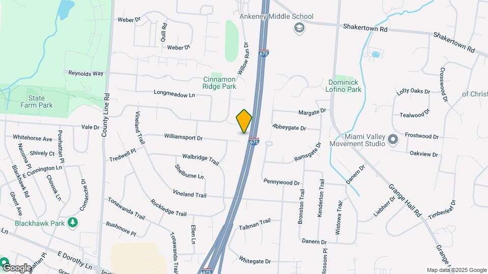 4527 Williamsport Dr Map and Location Details