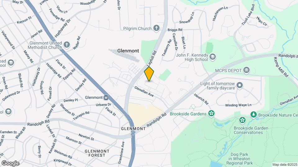 Landmark at Glenmont Station Mapa y Detalles de la Ubicación