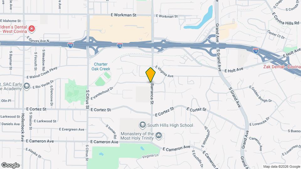 2950 E Mesa Dr Map and Location Details