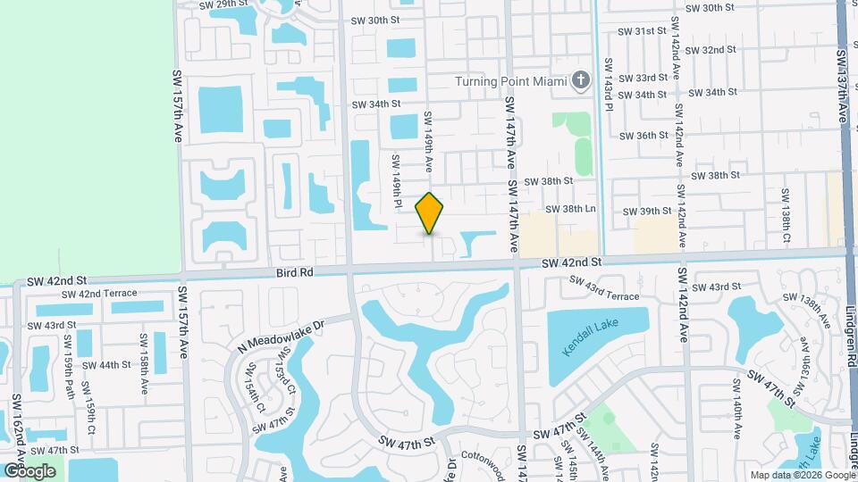 4121 SW 149th Ct Map and Location Details