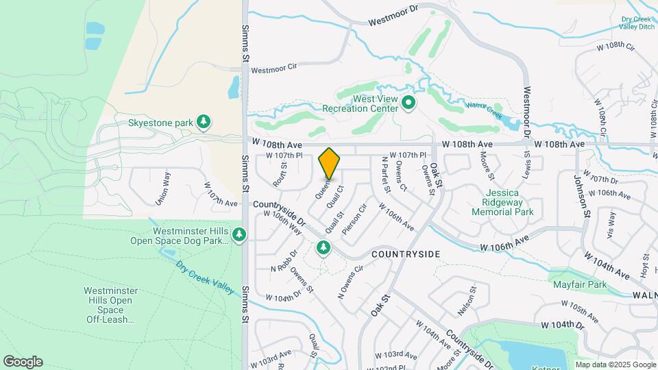 10632 Queen St Map and Location Details