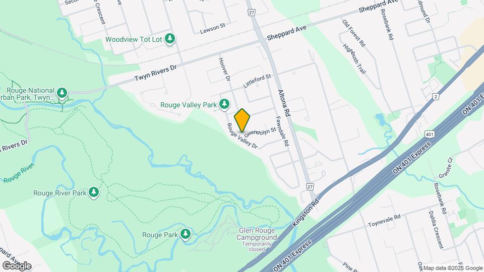 202 Gwendolyn St Map and Location Details