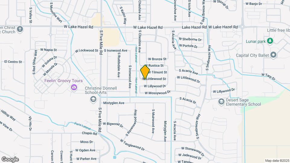 10101 W Littlewood St Map and Location Details