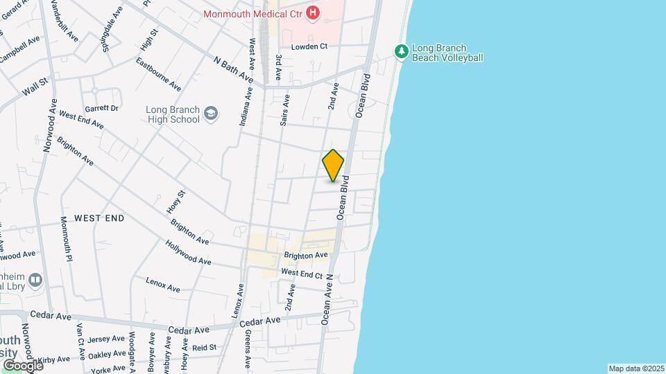 57 Howland Ave, Unit #5 Map and Location Details