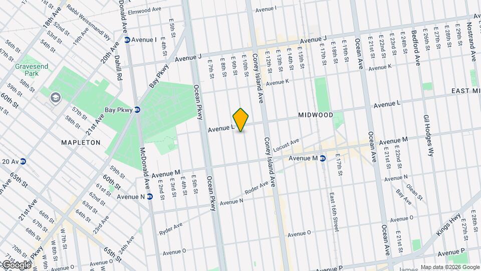 1224 E 9th St Mapa y Detalles de la Ubicación