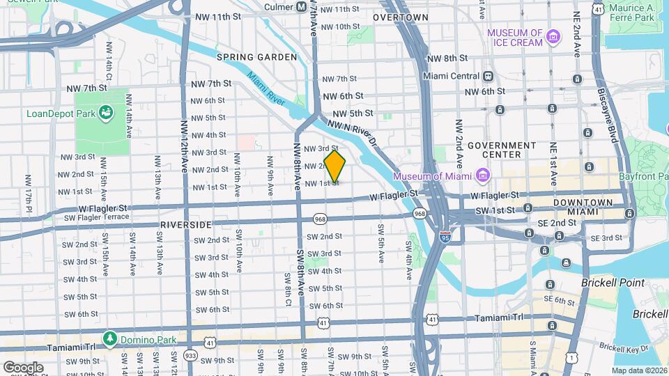 652 NW 1st St Map and Location Details