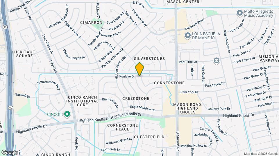 22151 Birch Valley Dr Map and Location Details