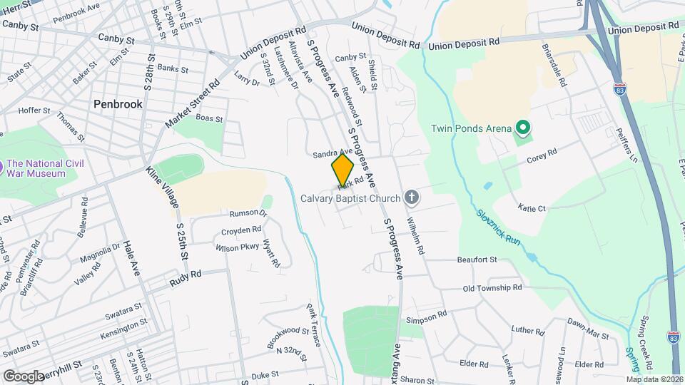 3133 Park Rd Map and Location Details