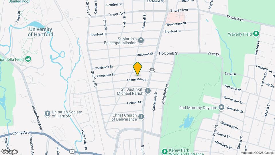 102 Thomaston St Map and Location Details