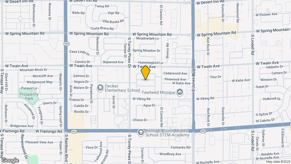 6401 Waterthrush Way Map and Location Details