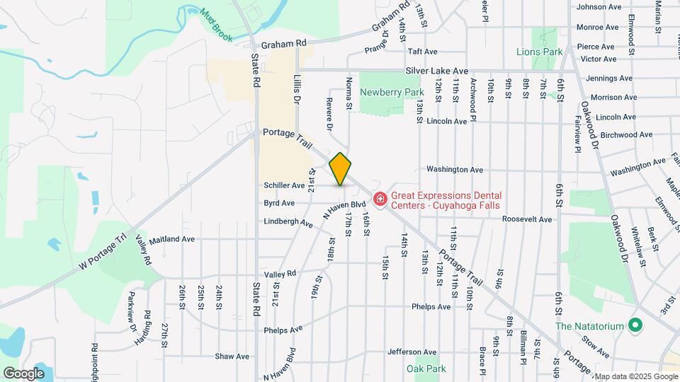 1718 Schiller Ave Map and Location Details