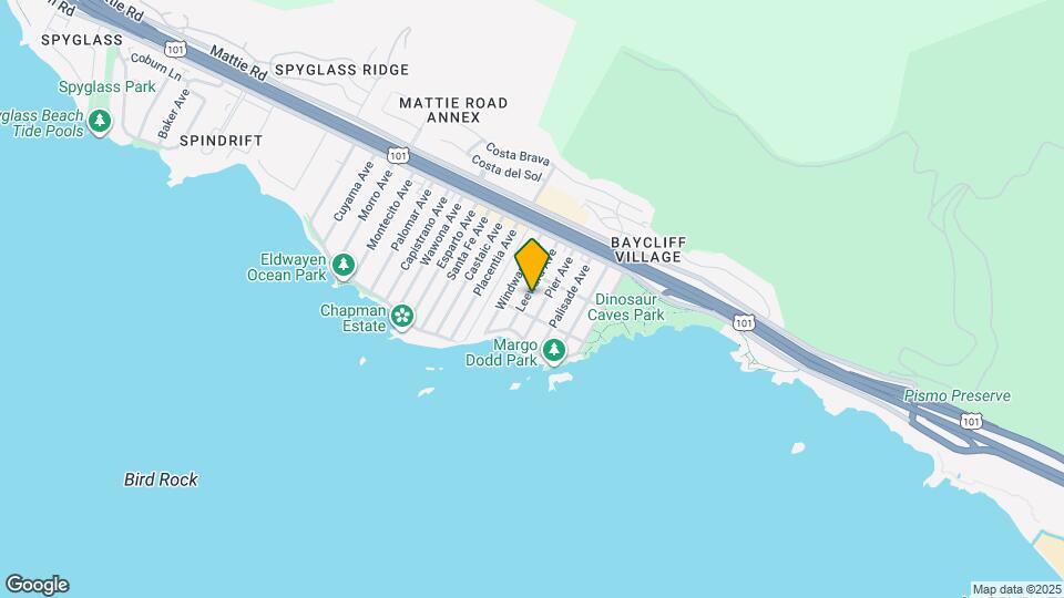 253 Leeward Ave Map and Location Details