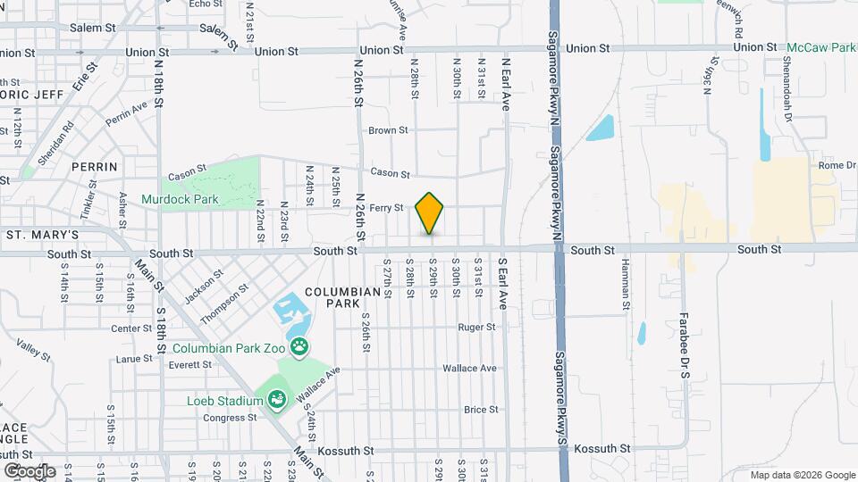 2818 South St Map and Location Details