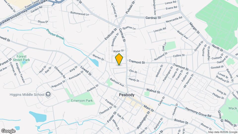 13 Jacobs St, Unit 1 Map and Location Details