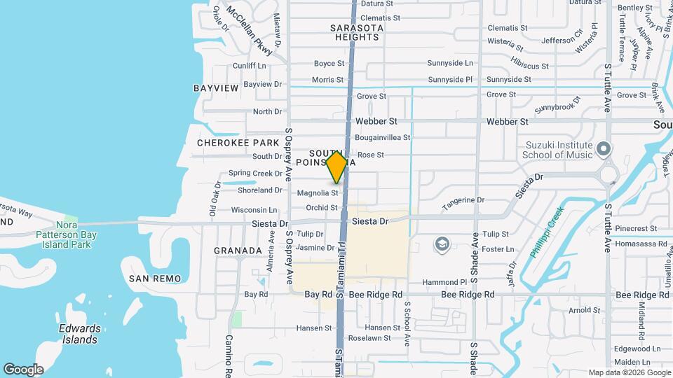 1957 Magnolia St Map and Location Details