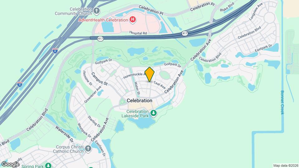 418 Sycamore St Map and Location Details