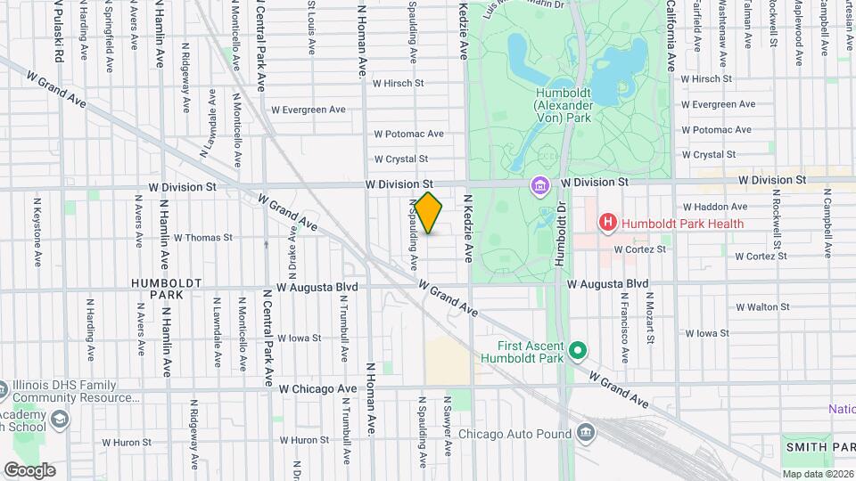 3247 W Thomas St Map and Location Details