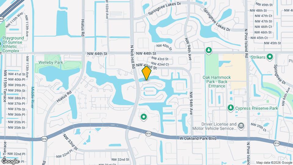 9829 Nob Hill Ln, Unit 9829 Nob Hill Lane Map and Location Details