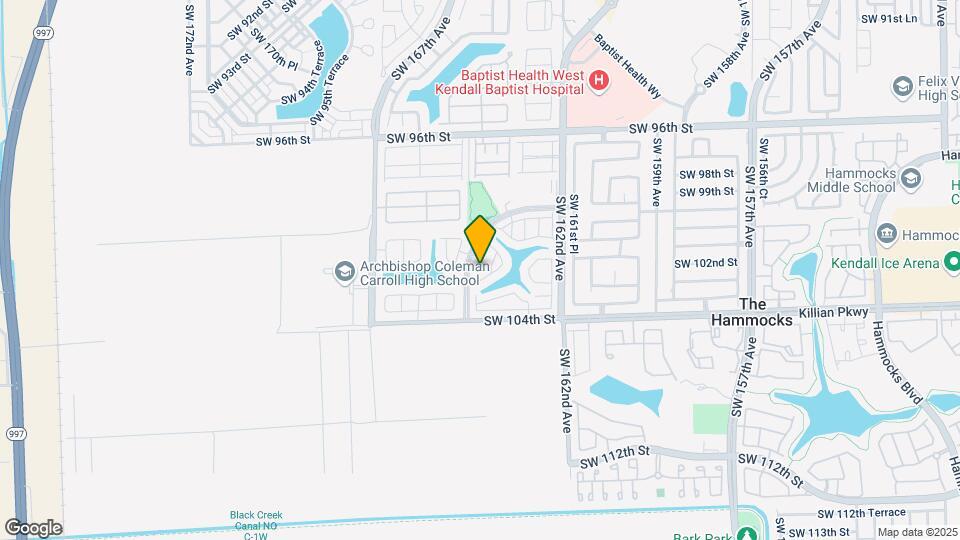 10155 SW 163rd Pl Map and Location Details