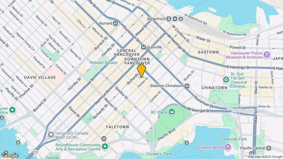 777 Homer St Map and Location Details