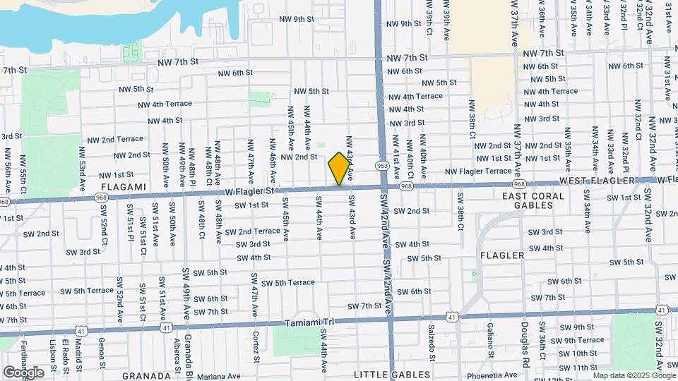4332 W Flagler St Mapa y Detalles de la Ubicación