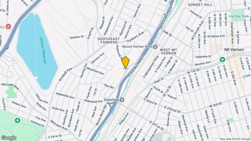 277 Bronx River Rd Map and Location Details